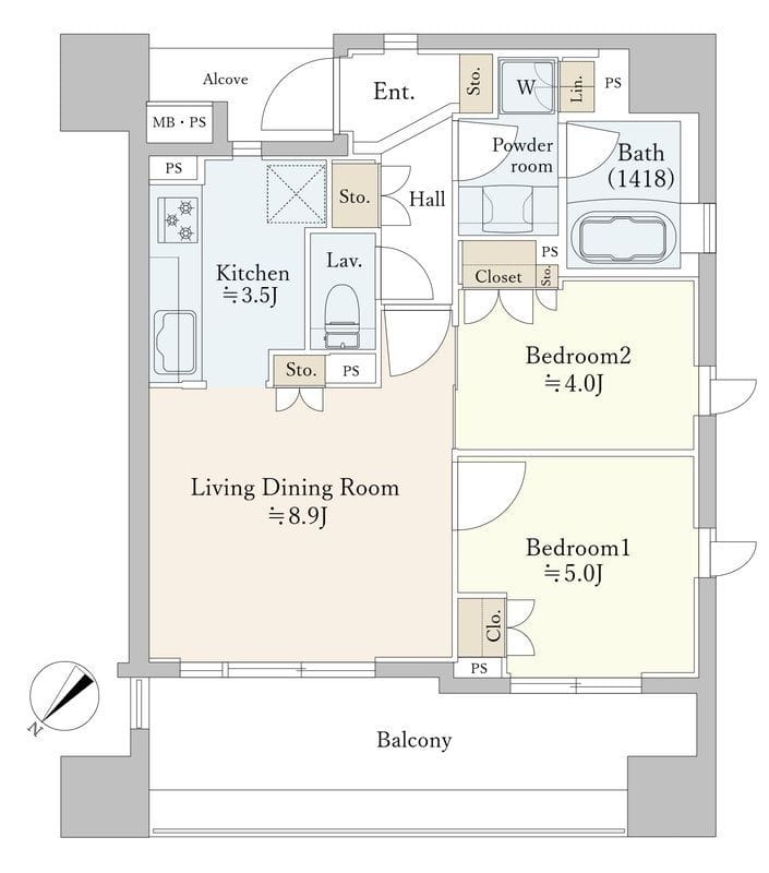 ライオンズ築地リバーノートの写真