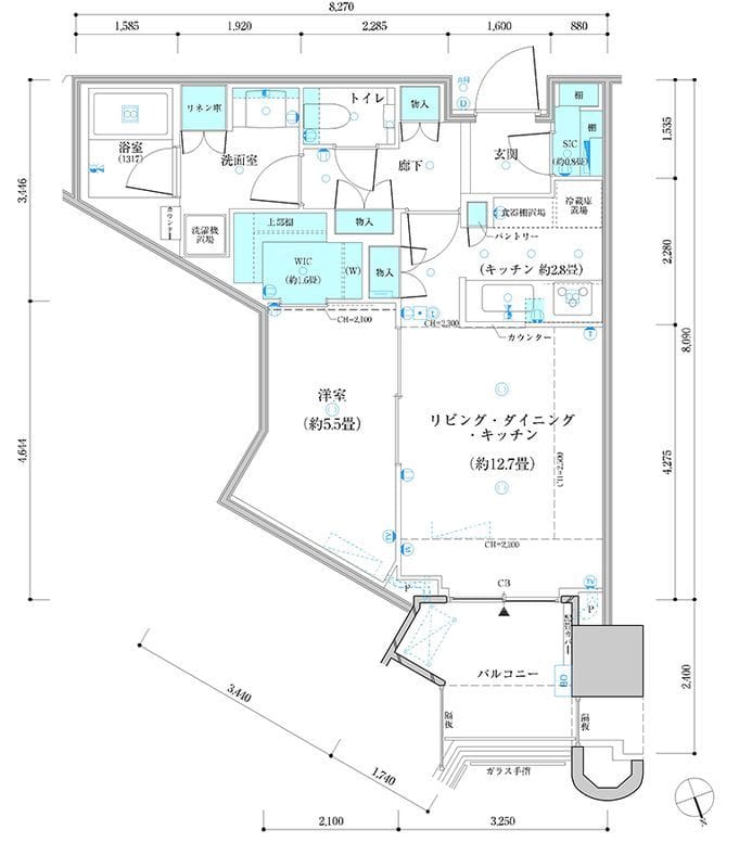 パークタワー勝どき ミッド棟 2608
