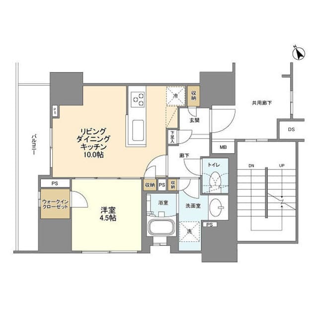 BLESS蔵前 0906 間取り図