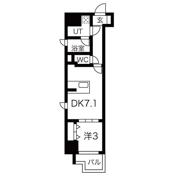 シーズンフラッツ錦糸町WEST 201