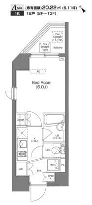 プラウドフラット蒲田 1201