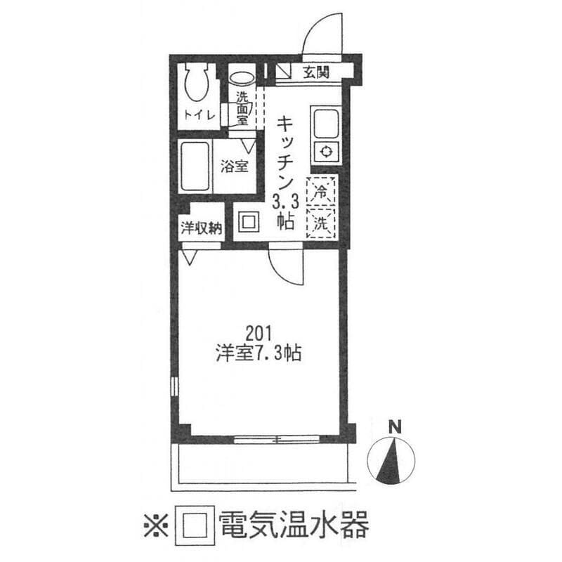 メイプル コート 駒沢 201