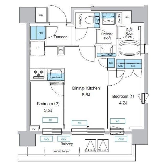 プレディアコート三軒茶屋 202