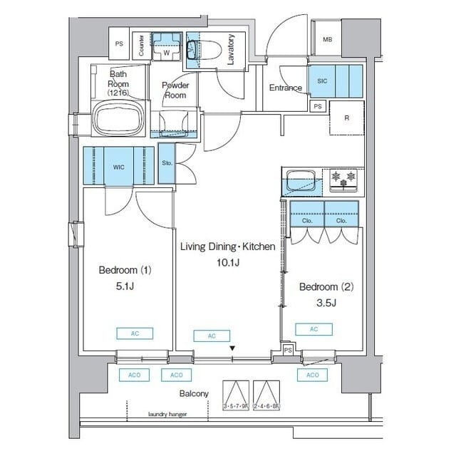 プレディアコート三軒茶屋 701