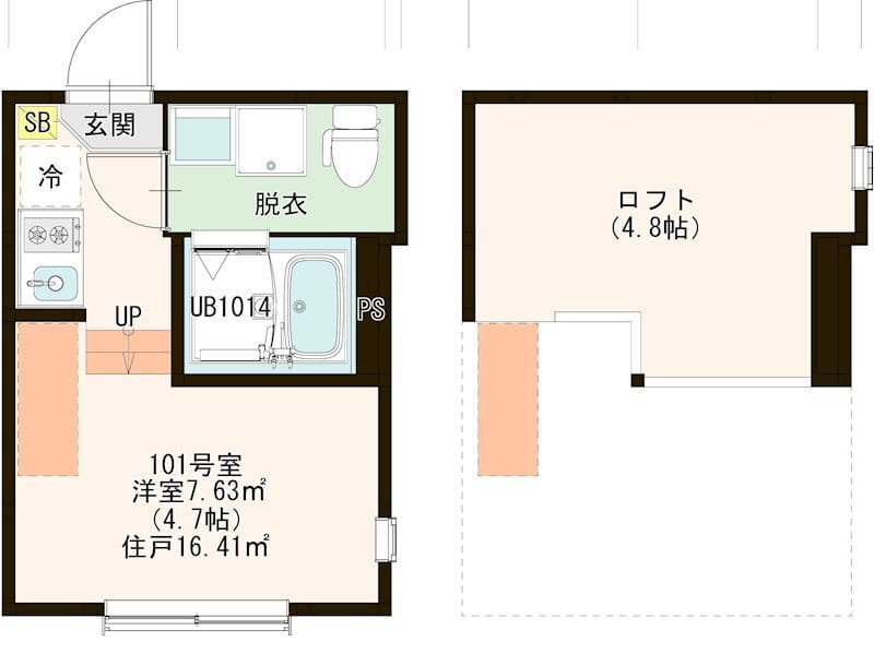 ハーモニーテラス関町北Ⅲ 101