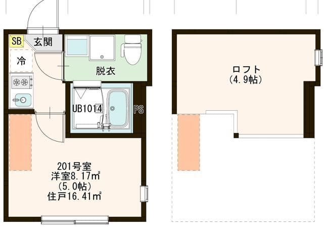 ハーモニーテラス関町北Ⅲ 201