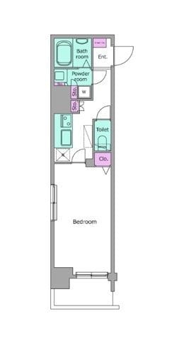 レジディア銀座東 0208