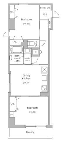 レジディア銀座東 1201