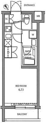 プレミアムキューブ不動前 207