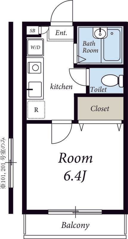 リリックコート梅田 102