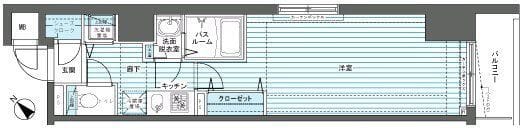 フェニックス新横濱参番館 310 間取り図