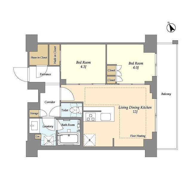 オアーゼ日暮里レジデンス 1204