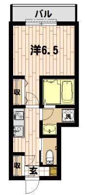 ドゥ ジュピテール 202 間取り図