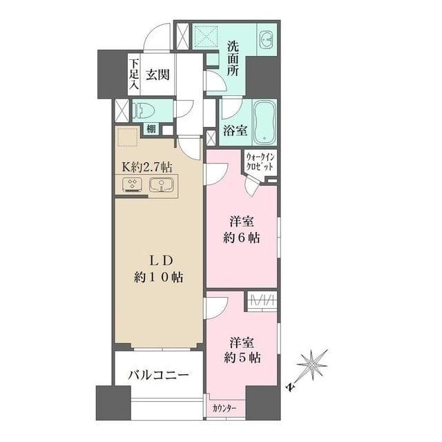 ALTERNA日本橋 0604 間取り図