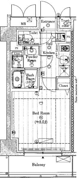 プレール・ドゥーク門前仲町Ⅱ 502