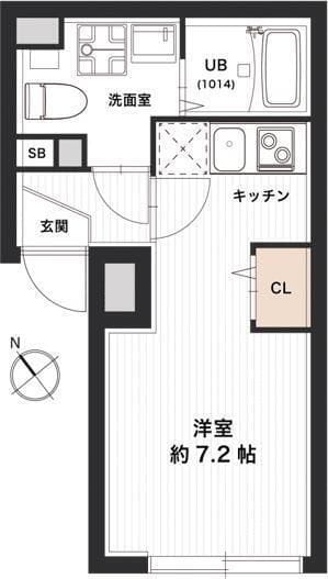 レピュア押上レジデンス 302 間取り図