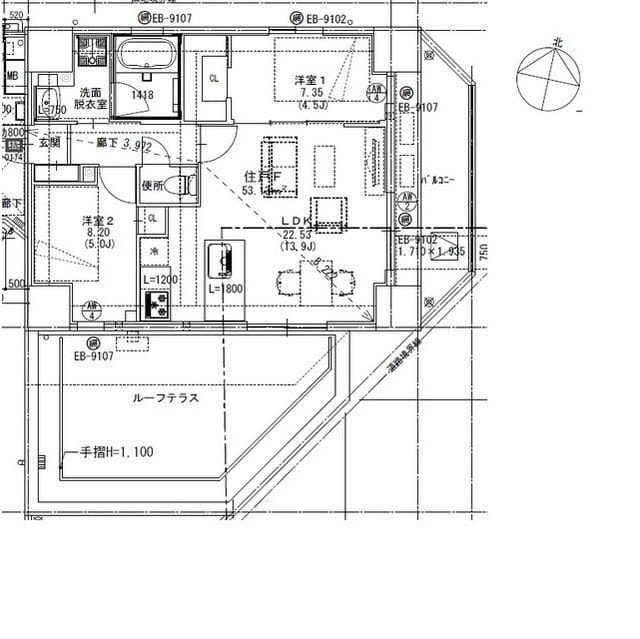 ドゥーエ東大前 1301