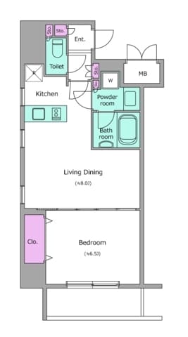 レジディア神田岩本町Ⅱ 0801