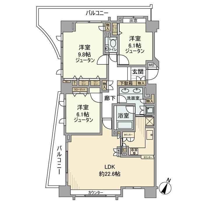 幡ヶ谷ハイムグランシスの写真