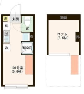 ハーモニーテラス早宮Ⅱ 101