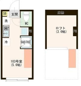 ハーモニーテラス早宮Ⅱ 103