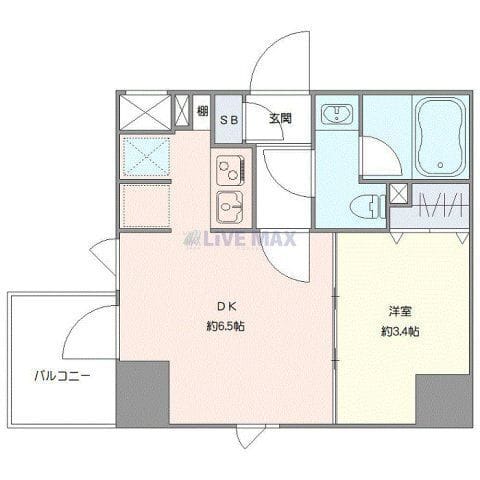 Log東京スカイツリー 603 間取り図