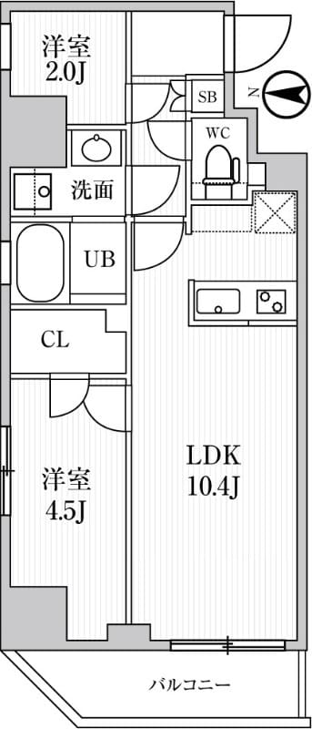 シーズンフラッツ住吉 301