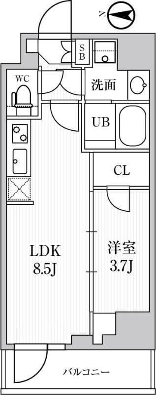 シーズンフラッツ住吉 304