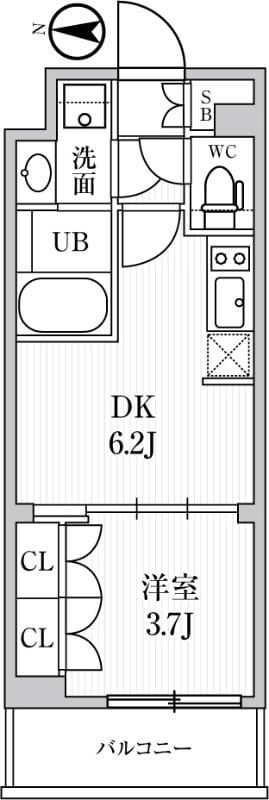 シーズンフラッツ住吉 402