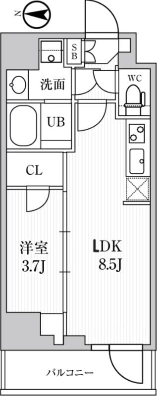 シーズンフラッツ住吉 503