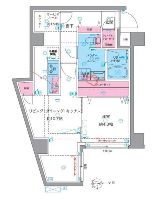ジェノヴィア東向島Ⅳ 101