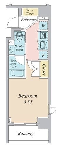 プライマル大森 0309 間取り図