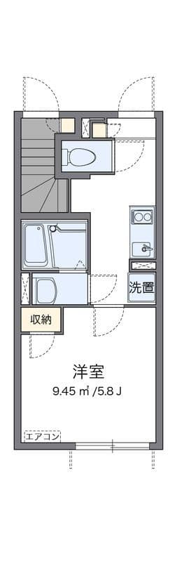 クレイノグレイスガーデン 103 間取り図
