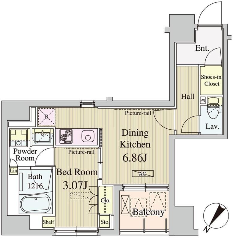 コートラクリア人形町 501