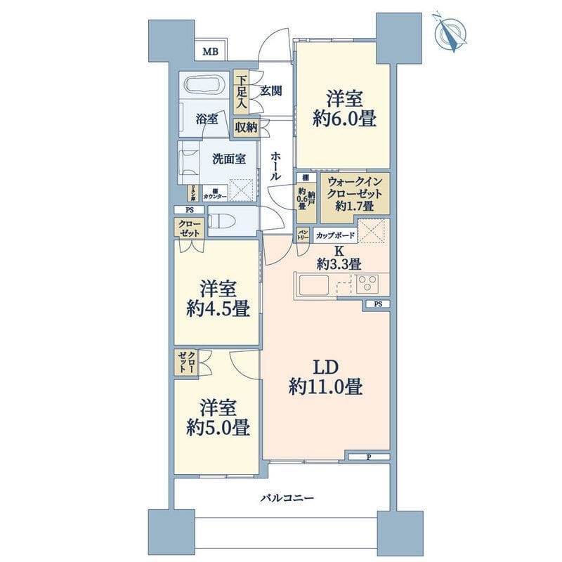 パークタワー向ヶ丘遊園の写真