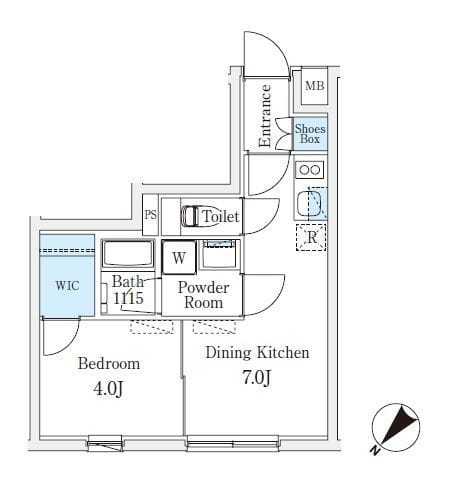 CREATIF学芸大学 202 間取り図
