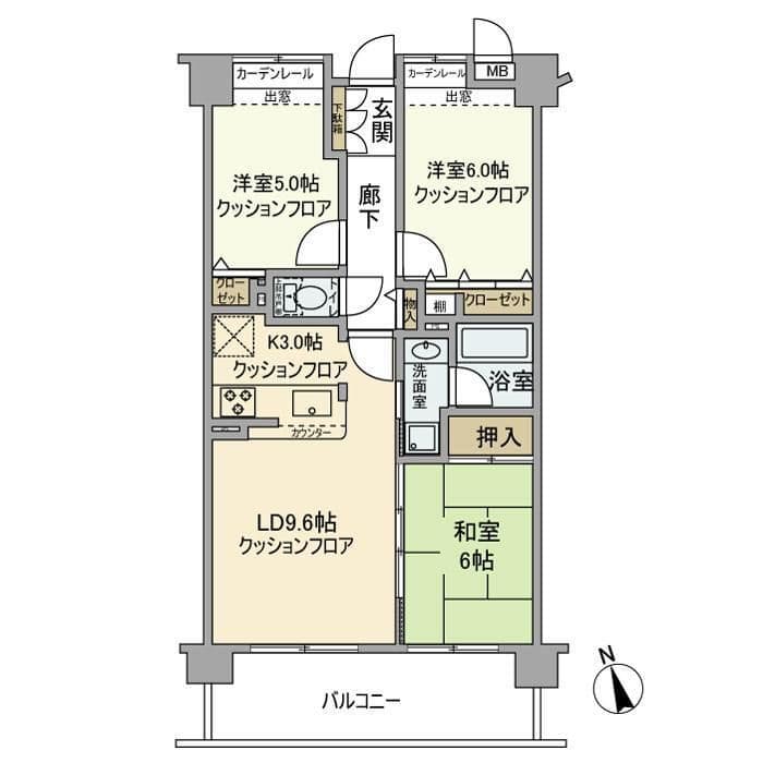 クレストフォルム高井戸南 502