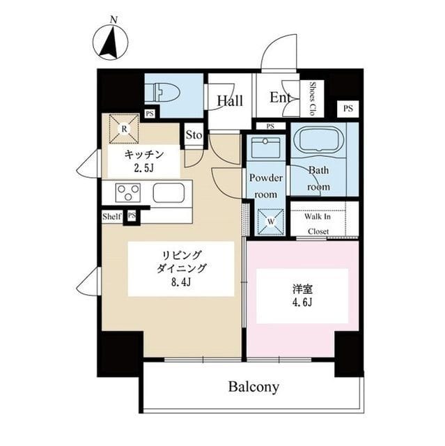 テラス文京本郷 0405 間取り図