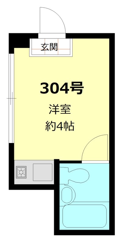 峰マンション 304