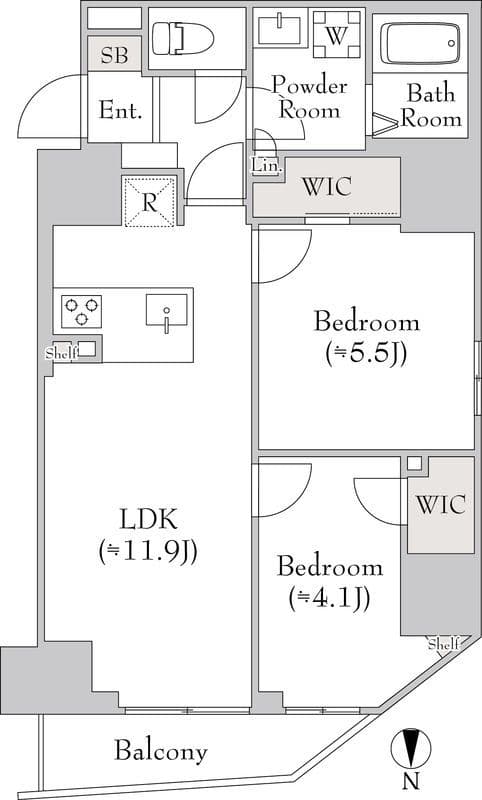 ルミークアン入谷 801