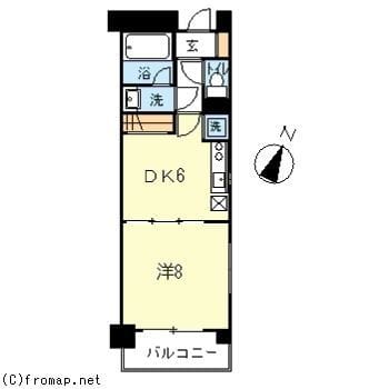 MonteRosa・K 1003 間取り図