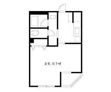 ブリヤン巣鴨 301 間取り図