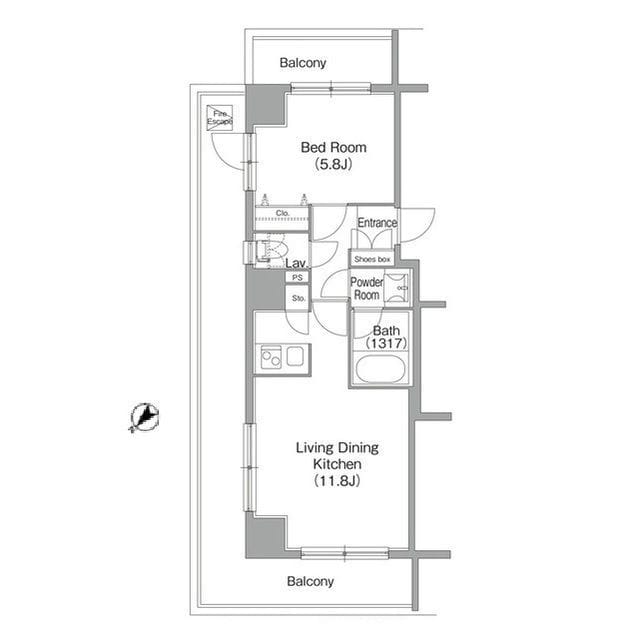 コンフォリア白金高輪 0801
