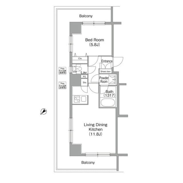コンフォリア白金高輪 1001