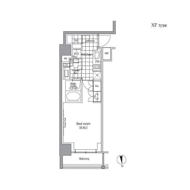 パークハビオ門前仲町 412