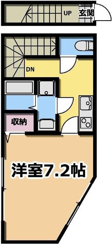 Housekul−S4 204 間取り図