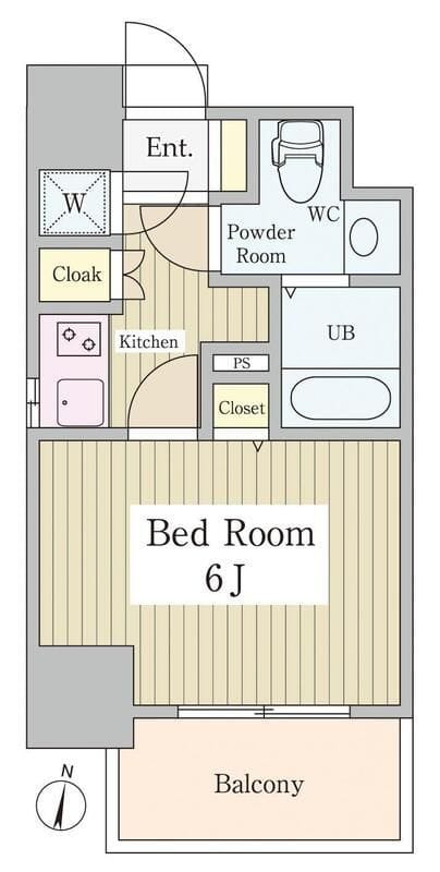 エスパローマ目白 801 間取り図
