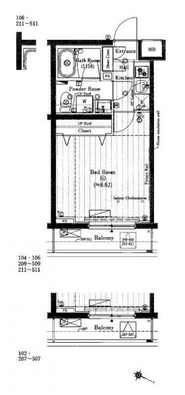 プレール・ドゥーク志村三丁目 207