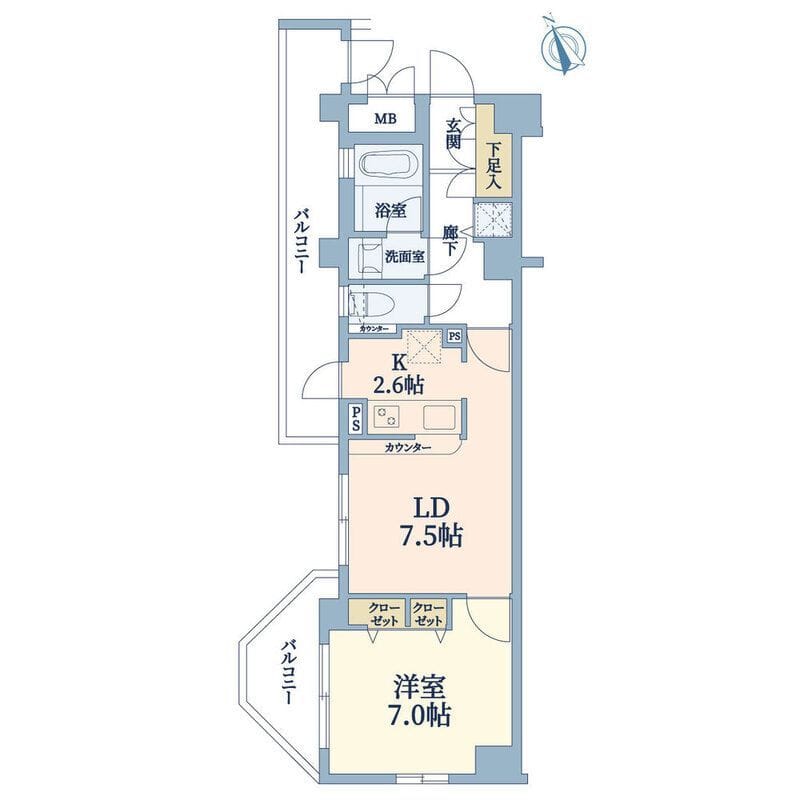デュオ・スカーラ新宿Ⅱ 1201