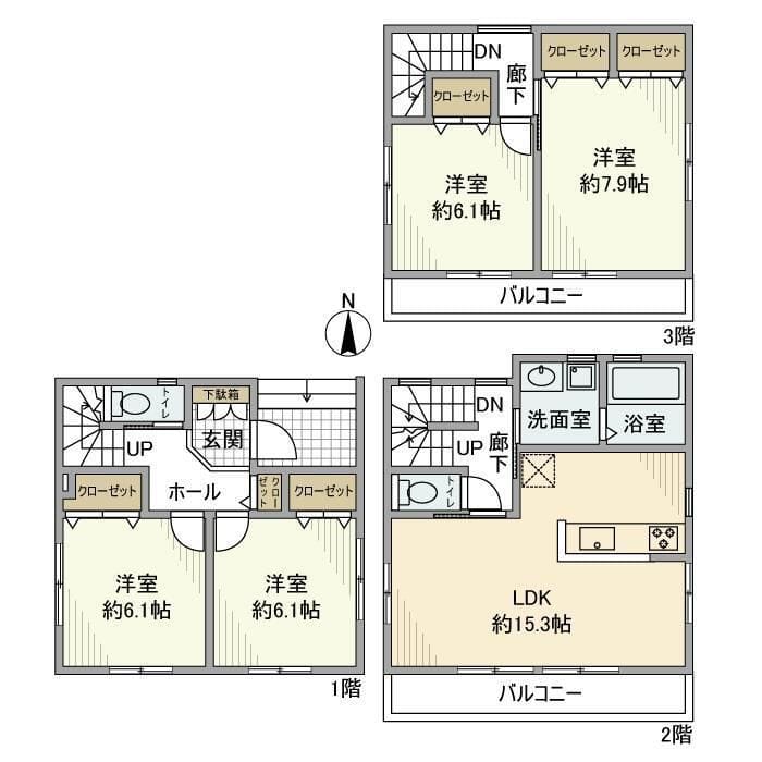 伊刈戸建の写真